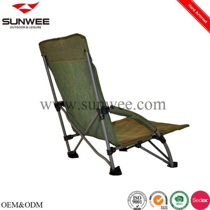 low sling beach chair
